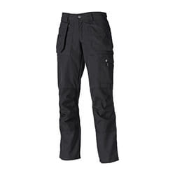 DICKIES EISENHOWER EH26000 Ladies Workwear Combat Trousers in Black - 18, Short