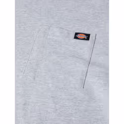 Dickies Pocket Long Sleeve Cotton Men's Grey T-Shirt - Not Specified, XL
