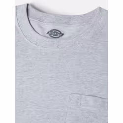 Dickies Pocket Long Sleeve Cotton Men's Grey T-Shirt - Not Specified, XL