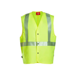 DICKIES FR High Vis Flame Resistant PPE Safety Vest Waistcoat YELLOW 349UT70 - S