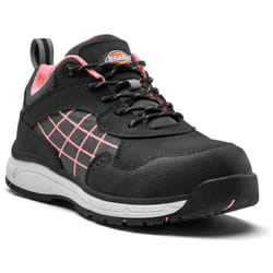 DICKIES Elora Women's Safety Work Shoe Trainers Composite Toe Cap Black & Pink - 8