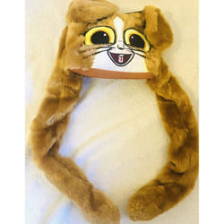 M Madagascar King Julien - Mort, Baby mouse lemur Soft Plush Ears/Hat