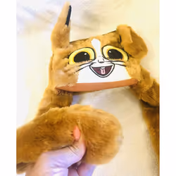 M Madagascar King Julien - Mort, Baby mouse lemur Soft Plush Ears/Hat