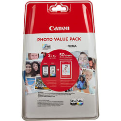 Canon Original PG 545XL and CL 546XL Ink Cartridge - Black