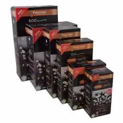 Premier 400 Outdoor LED Christmas Lights | White Fairy Lights