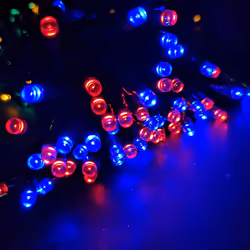 600 LED 60m Premier Battery 8 Function Outdoor Smart Timer Lights Multi Coloured