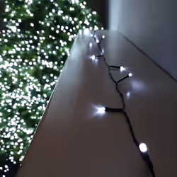 24 LED 2.3m Premier Battery 8 Function Outdoor Smart Timer Lights Cool White