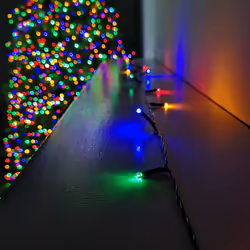 50 LED 5m Premier Battery 8 Function Outdoor Smart Timer Lights Multi Coloured