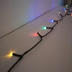 50 LED 5m Premier Battery 8 Function Outdoor Smart Timer Lights Multi Coloured