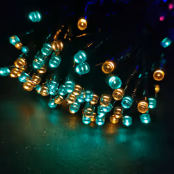 50 LED 5m Premier Battery 8 Function Outdoor Smart Timer Lights Multi Coloured - Additional view 6