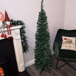 170cm (5.5ft) Premier Spruce Pine Slim Christmas Tree in Green