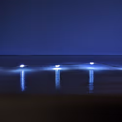 200 LED White Outdoor Battery Operated Multi-Action Micro Brights