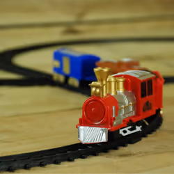Christmas Classic Battery Powered Train Set 21 Piece 250cm of Track