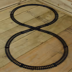 Christmas Classic Battery Powered Train Set 21 Piece 250cm of Track
