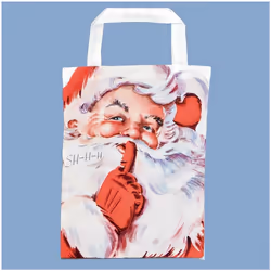Premier Christmas Design Reusable Shopping Bag - Santa Design