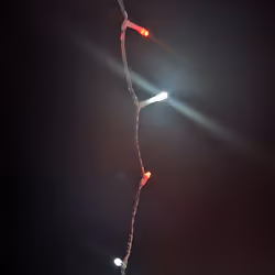 Premier Deluxe Light Set - 20m Multi Action 200 Red & White LED SUPABRIGHTS