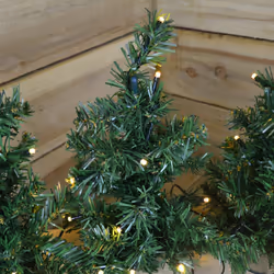 6 x 30cm LED Lit Premier Christmas Tree Path Lights (15 LEDs Per Tree)