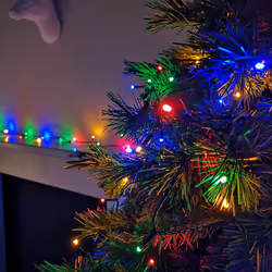 480 LED (48m) Premier Supabright LED Christmas Lights with Timer Multi Coloured - Additional view 4