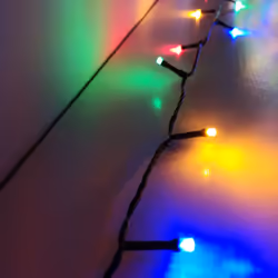 720 LED 72m Premier Supabright LED Christmas Lights with Timer Multi Coloured - Additional view 4