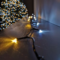 720 LED 57.5m Premier Supabright LED Christmas Lights with Timer Warm & Cool White