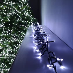 480 LED (6.2m) Premier Cluster Christmas Tree Lights with Timer - Cool White