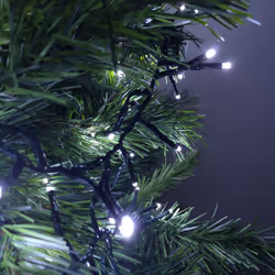 480 LED (6.2m) Premier Cluster Christmas Tree Lights with Timer - Cool White