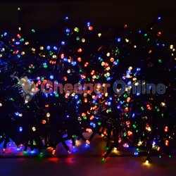 Premier TreeBright 1000 Multi Colour LED Christmas Lights With Timer - 25m - Additional view 4