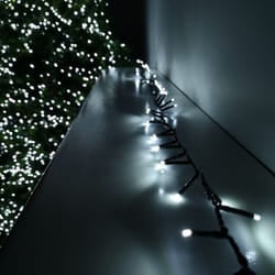 1000 LED (25m) Premier TreeBrights Christmas Lights with TIMER in Cool White