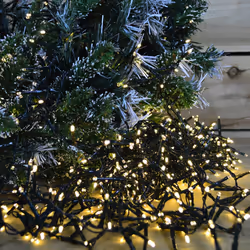 Premier Warm White 1000 LED TreeBrights Christmas Lights With Timer Function - 25m