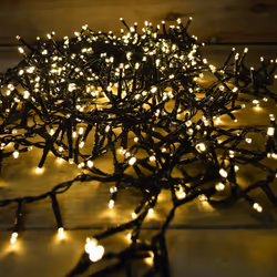 Premier Warm White 1000 LED TreeBrights Christmas Lights With Timer Function - 25m