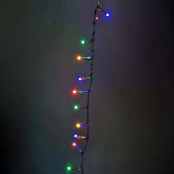 1500 LED 37.5m Premier TreeBrights Christmas Lights with TIMER in Multi Coloured - Additional view 4