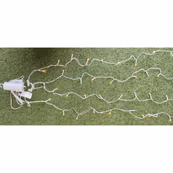 Gazebo String Lights 80 Warm White LED Garden Lights Battery Operated
