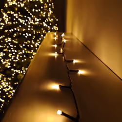 16M 200 Vintage Gold LED Indoor And Outdoor Multi-Action Supabrights With Timer