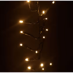 Vintage Gold 960 LED 12.4M Multi-Action Cluster Supabrights With Timer