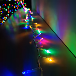 Premier 1000 LED 25m TreeBrights Christmas Lights Multi Coloured LED Lights
