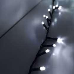 Premier Christmas 3000 LED Treebrights Timer White LEDs 75m