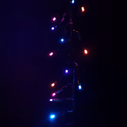 3000 LED 37.2 Metre Premier Mullti Action Rainbow Cluster Brights with Timer