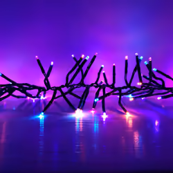 768 LED Compact Cluster Rainbow Christmas Lights