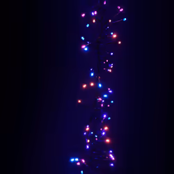 768 LED Compact Cluster Rainbow Christmas Lights