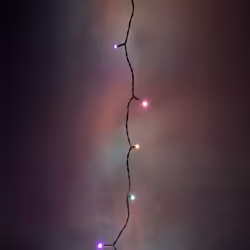 Premier 200 LED 20m Battery 8 Function Outdoor Smart Timer Lights Rainbow