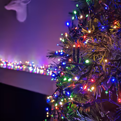 1152 LED 6.7m Premier Christmas Outdoor 8 Function Cluster Brights Multicoloured