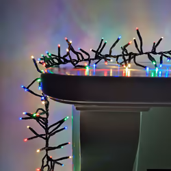 1536 LED 9m Premier Christmas Outdoor 8 Function Cluster Brights Multicoloured