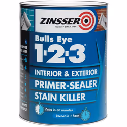 Zinsser ZINBE1231L 1 Litre 123 Bulls Eye Primer/Sealer Paint