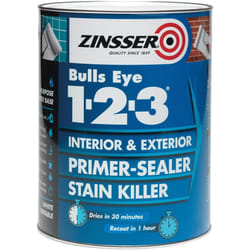 Zinsser ZINBE1231L 1 Litre 123 Bulls Eye Primer/Sealer Paint