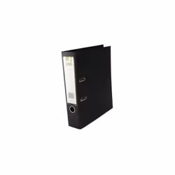 70mm Lever Arch File Polypropylene A4 Black (Pack of 10)