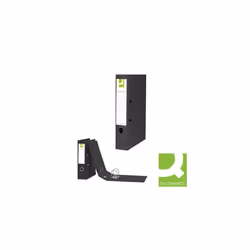70mm Lever Arch File Polypropylene A4 Black (Pack of 10)