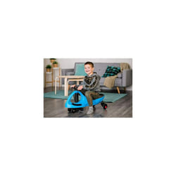 Elite Curvaso Hq Swing Car Ride On Swivel Scooter Childrens Adult Boy Girl Toy Kids Wiggle Gyro Twist & Go Indoor Outdoor (Blue)