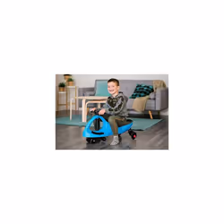 Elite Curvaso Hq Swing Car Ride On Swivel Scooter Childrens Adult Boy Girl Toy Kids Wiggle Gyro Twist & Go Indoor Outdoor (Blue)