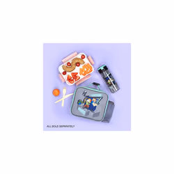 - Kids Lunch Bag - Video Game Steve & Alex Lunch Box - Mesh Pocket - Clip Carry Handle Gifts - Official Merchandise