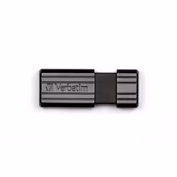 Verbatim 49064 32GB PinStripe USB 2.0 Flash Drive - Black